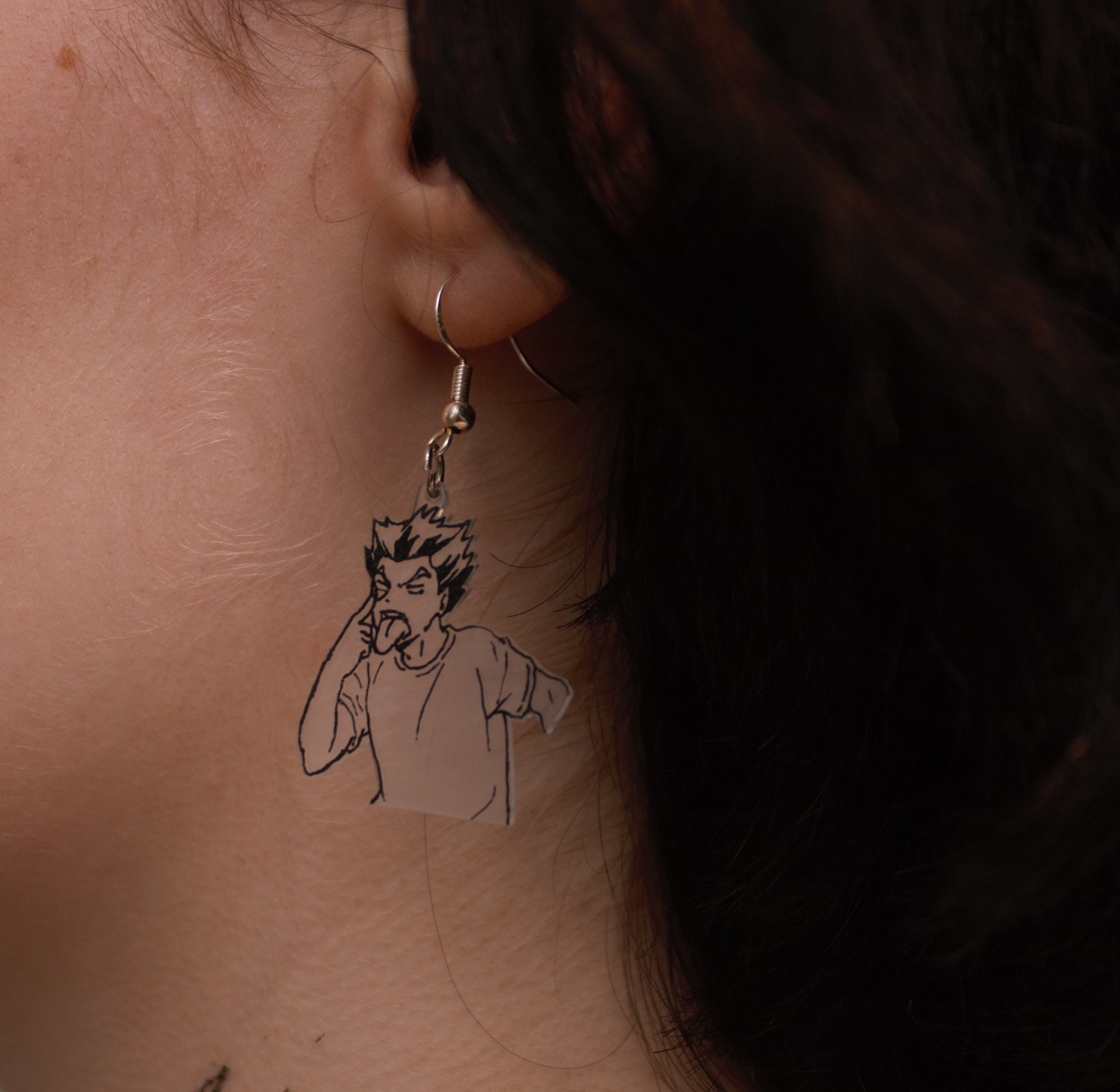 bokuto costum earing